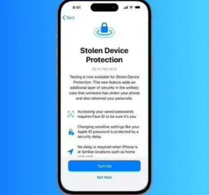 玉田苹果授权维修店分享被盗设备保护功能开启方法 