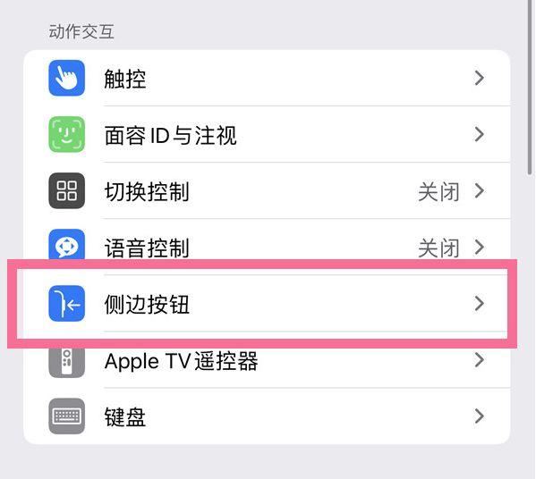 玉田苹果14维修店分享iPhone14 Plus侧键双击下载功能关闭方法 